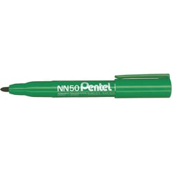Lot de 12 marqueurs permanents - PENTEL - Pointe conique 5 mm - Vert