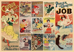 Puzzle 2000 pièces - Georges Meunier - Les Affiches - Grafika