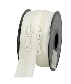 Fermeture à Glissière Spirale N°5 avec Curseur – Milward (vendue par 30 cm) 154 Ecru