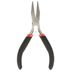 Pince acier plate pour tenir et plier le fil métallique