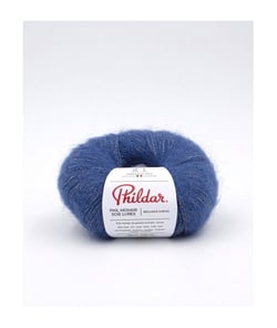 Fil exceptionnel à tricoter PHIL MOHAIR SOIE LUREX - 25GR - Phildar Saphir bleu