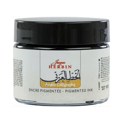 Encre de calligraphie - Noir - Arabe calligraphie - Jacques Herbin - Flacon 40ml