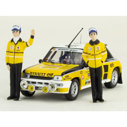 Voiture miniature de collection - Renault R5 Turbo Monte-Carlo 1981 - IXO 1/43