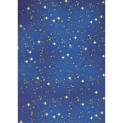 ROULEAU CIEL ETOILE  1.5 X 0.7m - BLEU