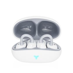 Casque Sport Sans Fil Bluetooth Réduction De Bruit Autonomie 55H Blanc Blanc YONIS