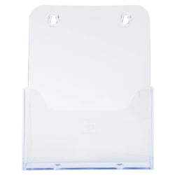 Distributeur de prospectus 1 compartiment A5 - Cristal - x 10 - Exacompta