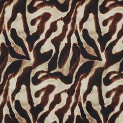 Tissu Softshell Peau de bête sur fond Marron