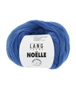 Pelote de laine à tricoter NOËLLE - Lang Yarns 6 Bleu