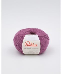 Pelote à Tricoter Phildar Phil Caresse - Douceur et Facilité d'Entretien pour Toute la Famille Violet (LIE DE VIN)