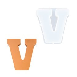 Moule en silicone 15cm x 15,5cm x 3,5cm - Lettre V