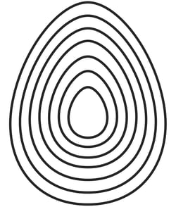Matrices de découpe oeufs - Artemio