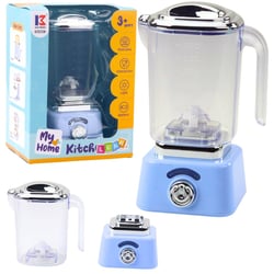 Blender de Cuisine Pour Enfants Bleu Avec Lumières et Mécanisme Rotatif