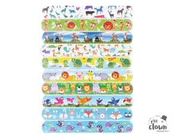 Petits jouets - Bracelets animaux, x6, modèle aléatoire