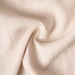 Tissu 100% Lin lavé Vérone uni Naturel