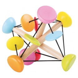 Jouet de motricite multicolore - Smallfoot - Jaune