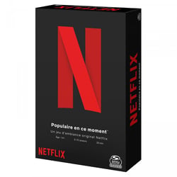 Jeu d ambiance et d apero netflix - SpinMaster - Rouge