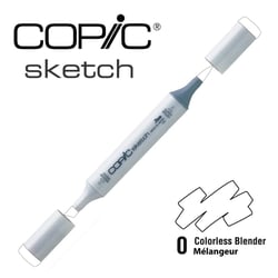Copic - Marqueur à l'alcool Copic Sketch 0 colourless blender