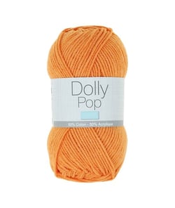 Fil à tricoter Coton et Acrylique Dolly Pop - Trimits 176 Orange
