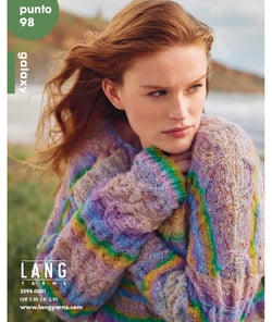 Catalogue Lang Yarns Punto N°98 — GALAXY Lilas