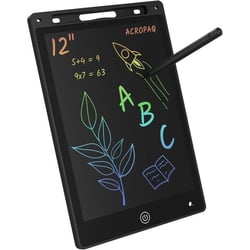 Tablette dessin Enfant- Ardoise Magique 12 Pouces- Ecran LCD Noir- Tablette graphique enfant- Pile CR2025 incluse- ACROPAQ