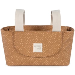 Sac à poussette à pois Poppy Cannelle Walking Mum