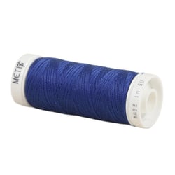 Bobine fil polyester 200m Oeko Tex fabriqué en Europe bleu royal