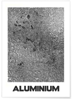 Affiche 'Aluminium' | A3 : 29,7x42cm