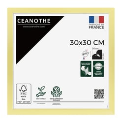 Cadre photo Precious doré 30x30 cm