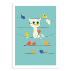 Affiche 30x40 cm - Bird Watching - Jay Fleck