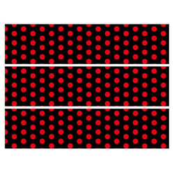 Contours de gâteaux - Pois Rouge/Noir