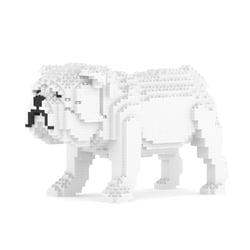 Chien Bulldog Anglais blanc Taille standard | JEKCA | 14 ans et +