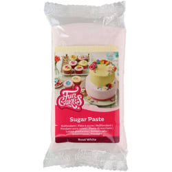 FunCakes Pâte à Sucre Blanc Rosé - 250g