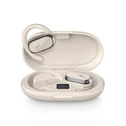Casque Sport Bluetooth Étanche Réduction De Bruit Autonomie Longue Durée Blanc YONIS