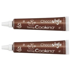 2 stylos chocolat