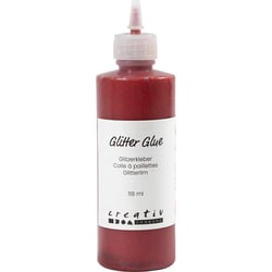 Colle à paillettes, rouge, 118 ml/ 1 flacon