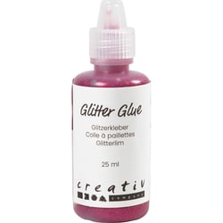 Colle à paillettes, rose, 25 ml/ 1 flacon