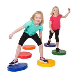 6 coussins d'équilibre sonores - Jouet créatif et éducatif