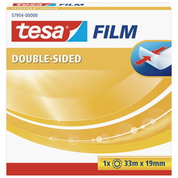 Ruban adhésif double face haute résistance 33m x 19mm Tesa