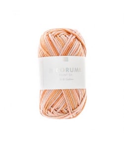 Pelote de coton RICORUMI PRINT DK 25 gr - Rico Design 03 Rose
