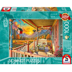 Puzzle Véranda des montagnes 1000 pcs - Schmidt Spiele