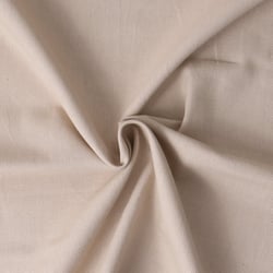 Tissu Coton Linécru  uni Beige