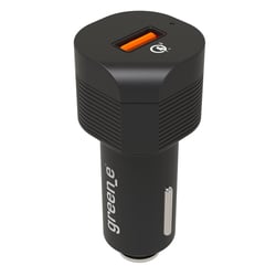 Greene Chargeur Voiture Allume cigare Quick Charge 3.0 USB 18W Noir