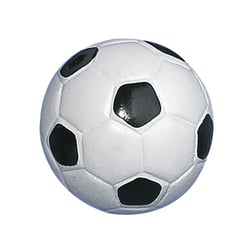 Football en polyrésine, 2,5 cm ø, 6 pièces