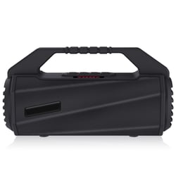 Enceinte Bluetooth Portable Étanche LED 10W Haute Puissance Autonomie 3h Gris YONIS