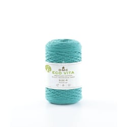 DMC - Fil Coton Recyclé Eco Vita 4mm 250g Col. 089 bleu