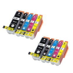 Pack de Cartouches Encre Compatibles Epson T3357 33XL Couleur Noir Cyan Magenta Jaune