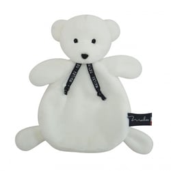 L’Ours Dorlotin – Doudou – Blanc - Maïlou Tradition