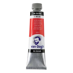 Peinture à l'huile - Rouge Azo Moyen - 393 - A l'huile de carthame - Van Gogh - 40ml