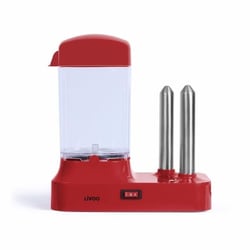 Machine à hot-dog 340W 6 saucisses - Cuisson vapeur - Cuisson 15 min - Comptatible lave-vaisselle