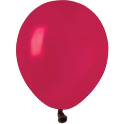 50 Ballons Bordeaux Mat Ø13cm